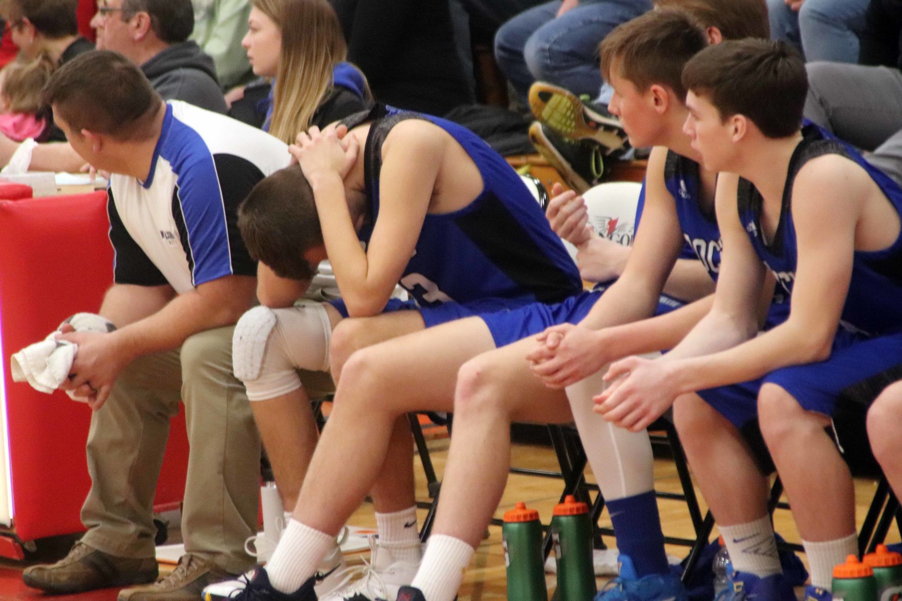 New Lisbon at Bangor boys basketball regional (3-2-19)